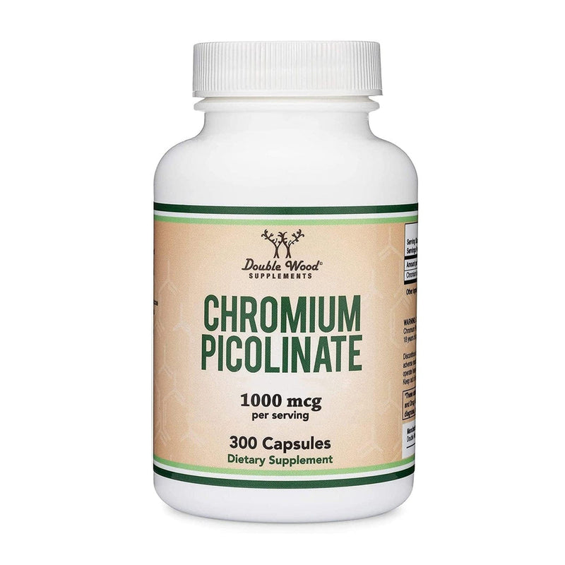Double Wood Chromium Picolinate - 300 x 500 mcg capsules - Welzo