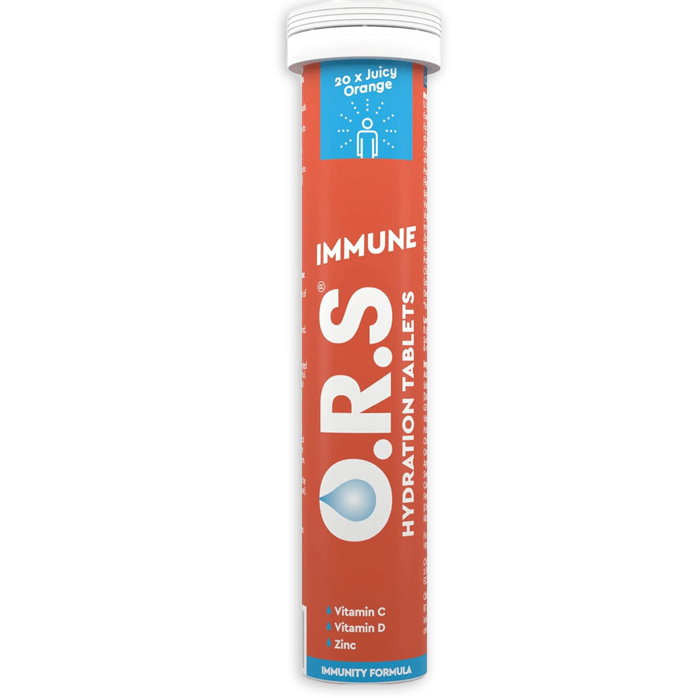 O.R.S Hydration Tablets Immune Juicy Orange Pack of 20 - welzo