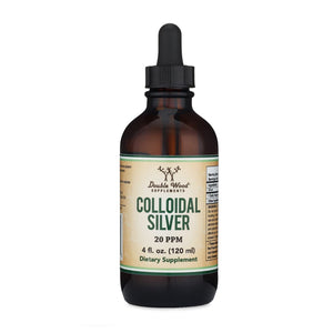 Double Wood Colloidal Silver - 20 PPM, 4 fl. Oz bottle - Welzo