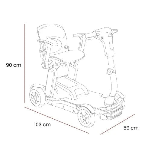 Connex Autofold Mobility Scooter