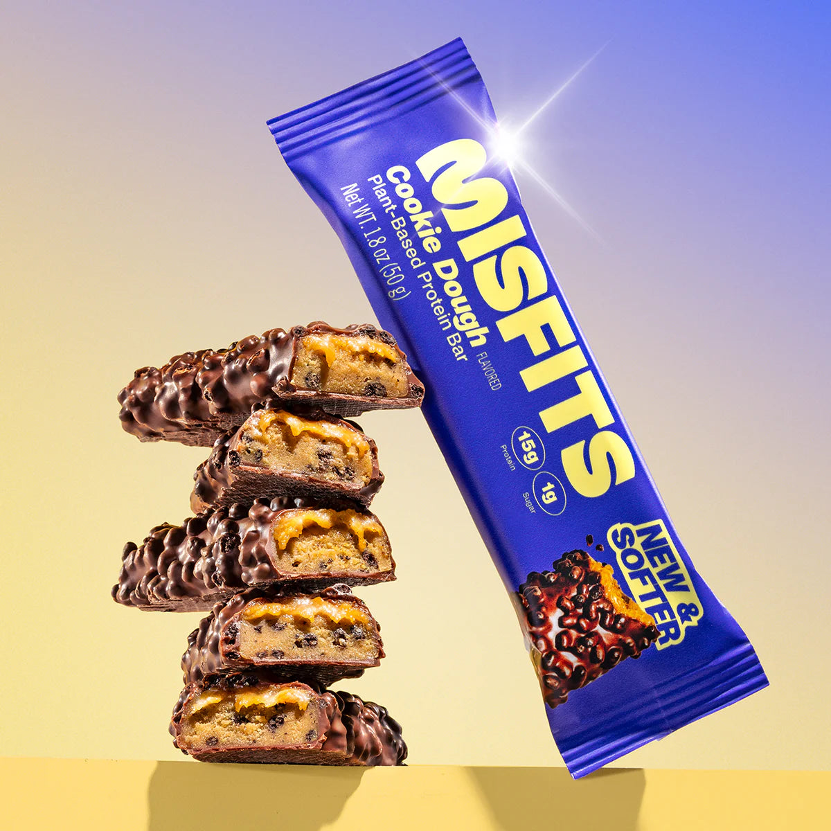 Misfits Health Misfits a base di biscotti a base di biscotti a base di cookie bar bar 50g 50g
