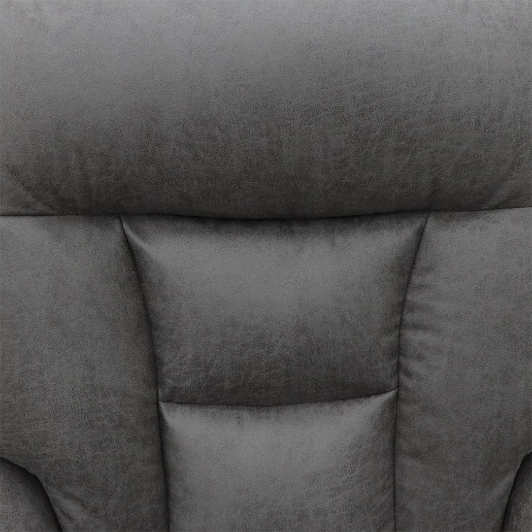 Corinthia Riser Recliner with Heat and Massage - Dark Grey Tech Fabric - image 6