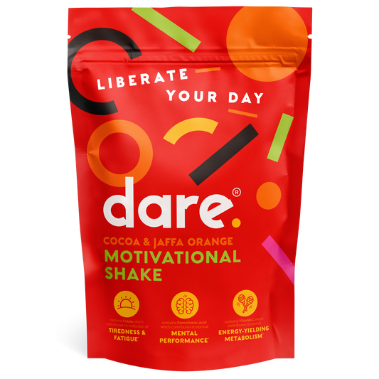 DARE Motivational Shake 750g Cocoa & Jaffa Orange