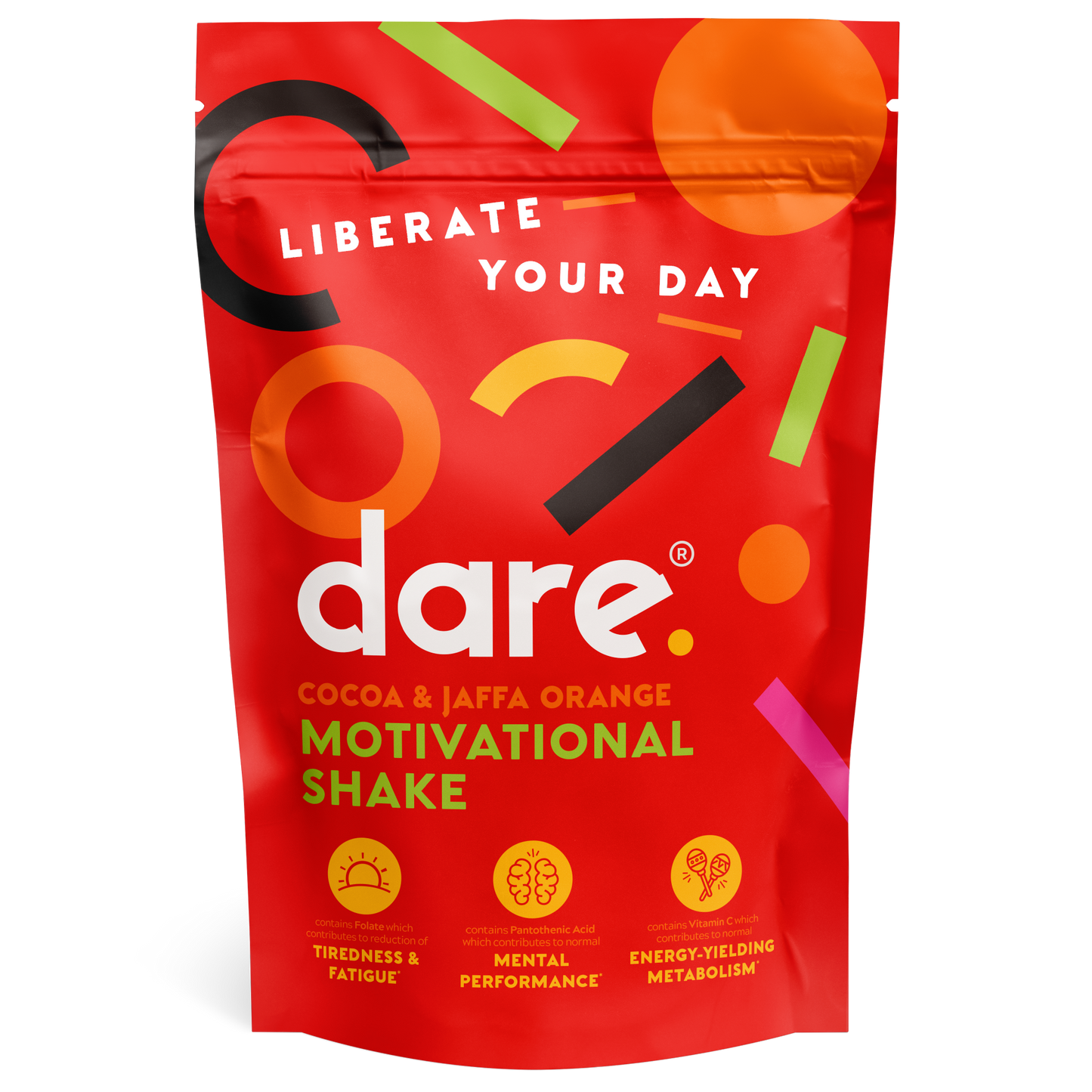 DARE Motivational Shake 750g Cocoa & Jaffa Orange