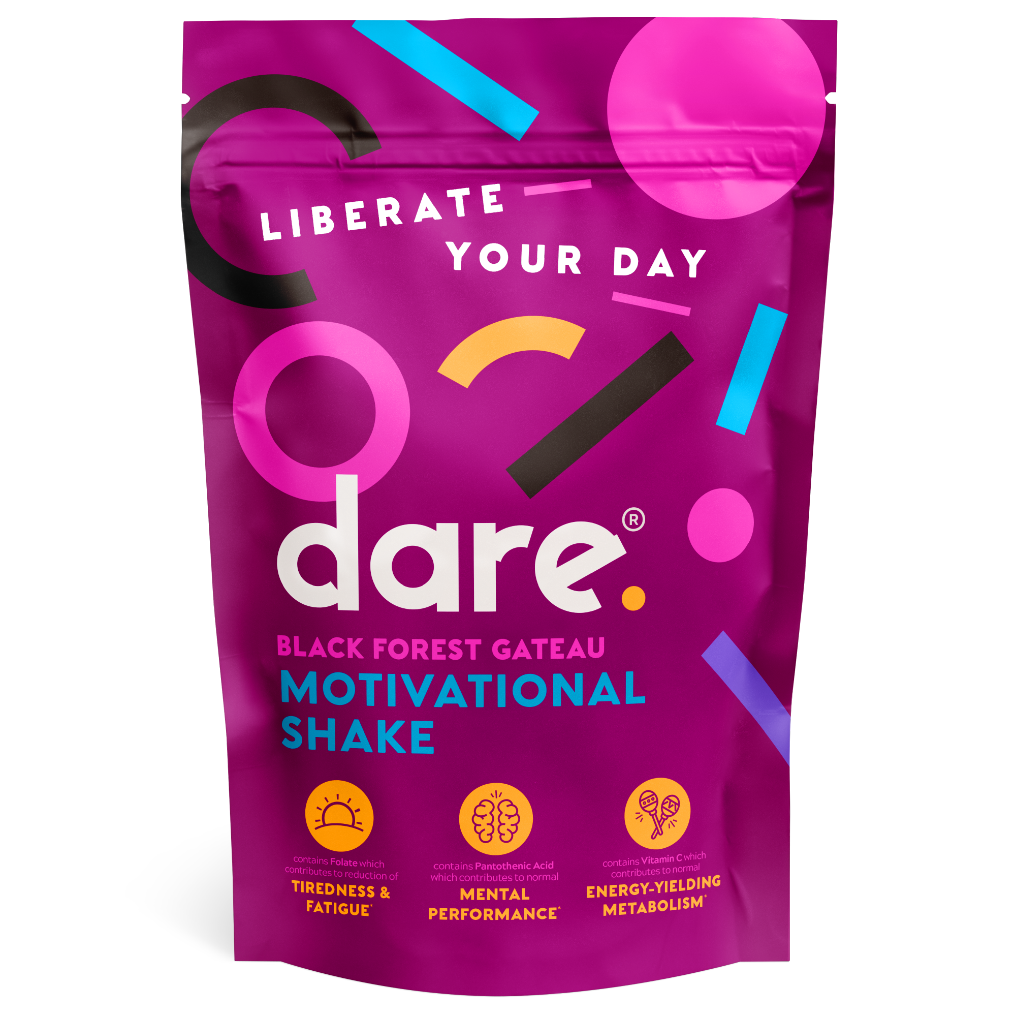 DARE Motivational Shake 750g Black Forest Gateau