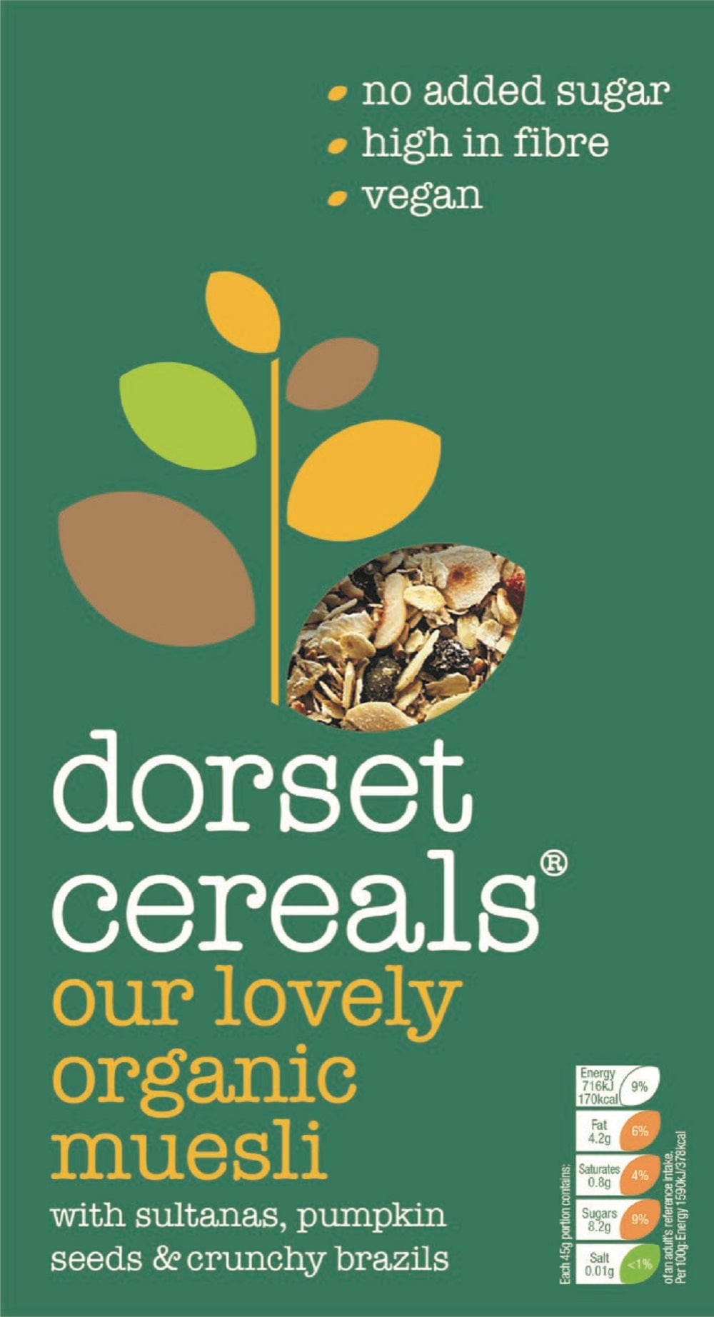 Οργανικά Muesli Cereal Dorset Cereal