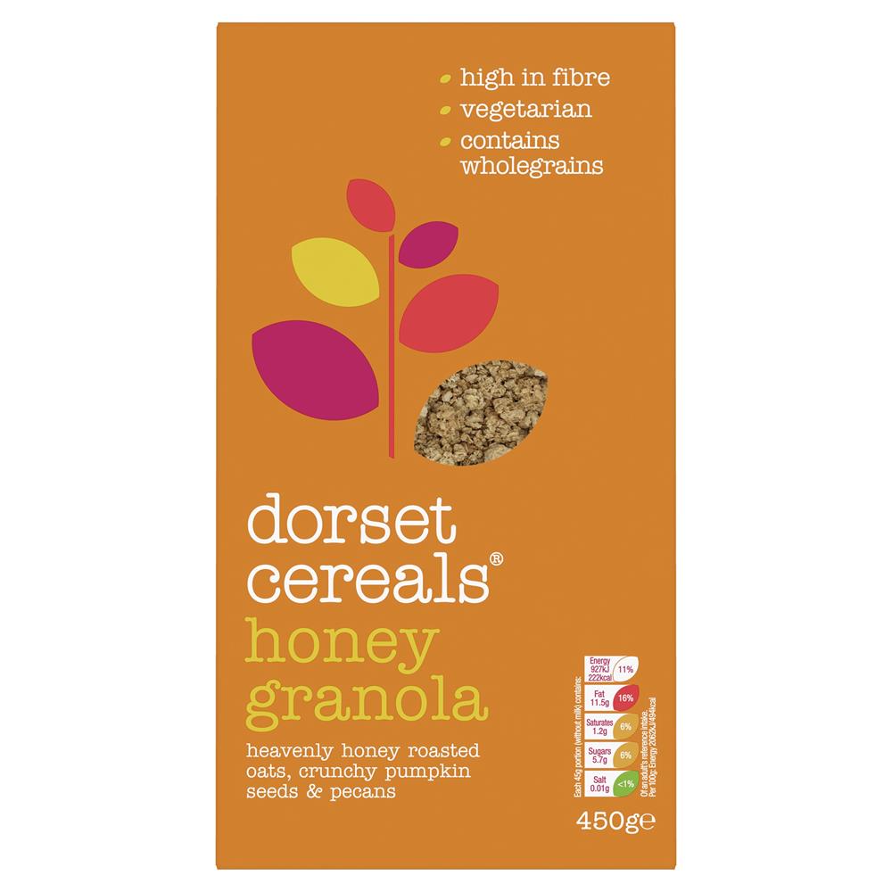 Dorset Cereal Dorset Cereales de miel Granola 450g