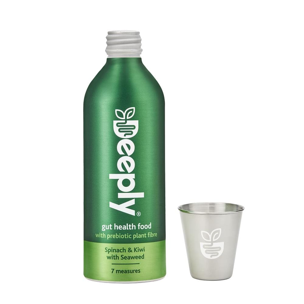 Deeply Prebiotic Spinach & Kiwi 455ml, Deeply