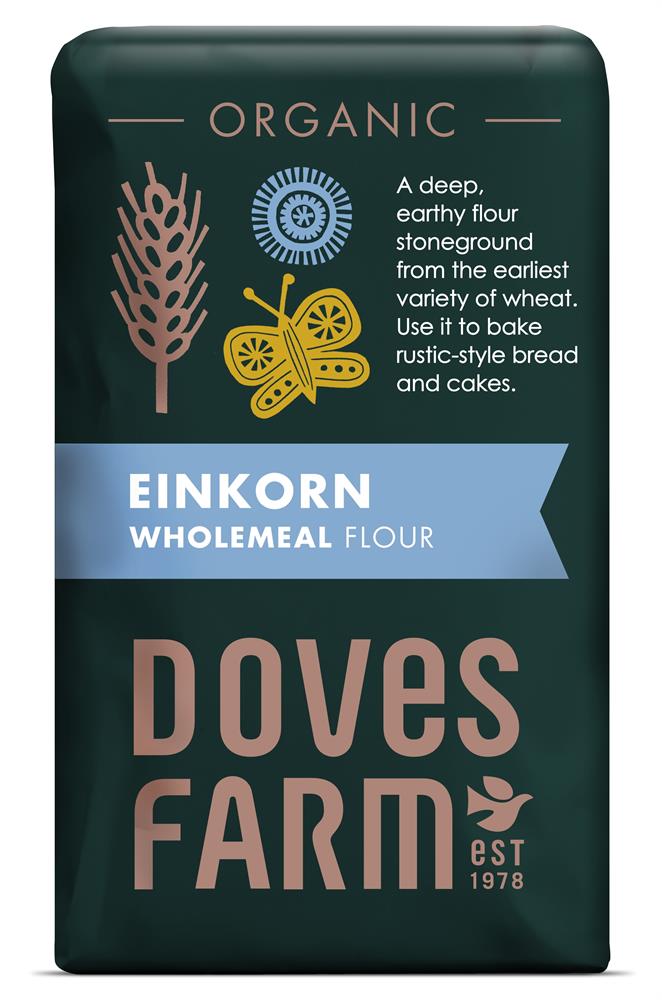 Einkorn Wholemeal Flour 1kg, Doves Farm