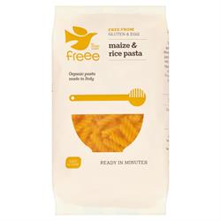 Gluten Free Organic Maize & Rice Fusilli 500g, Doves Farm