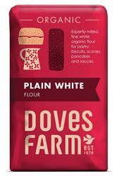 Organic Plain White Flour 1kg, Doves Farm