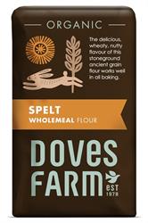 Organic Spelt Wholemeal Flour 1kg, Doves Farm