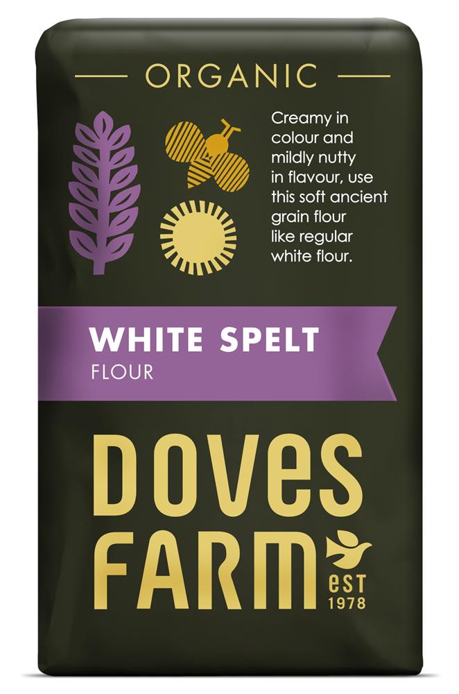 Organic Spelt White Flour 1kg, Doves Farm