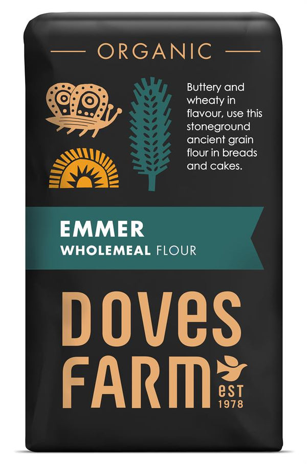 Emmer Flour Wholemeal Stoneground Organic, Doves Farm