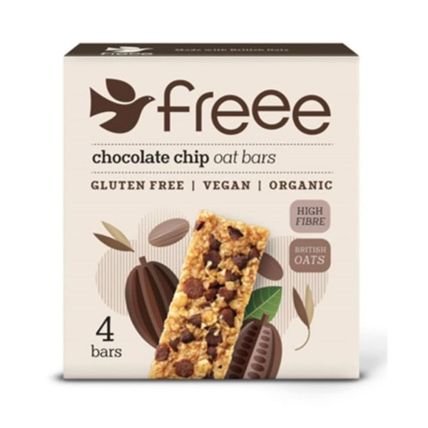 Org GF Choc Chip Flapjack 4 x 35g, Doves Farm