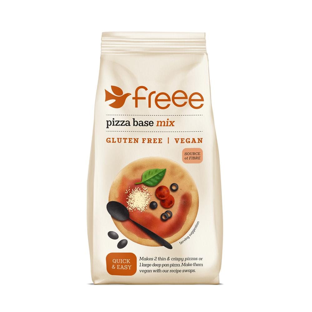 Doves Farm Gluten Free Pizza Base Mix 350g, Doves Farm