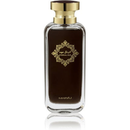 Maryaj Eternal Oud Eau De Toilette For Unisex 100ml Oriental Fragrance with Sweet Almond Floral Heart of Violet and Rose Musk and Cedarwood Base Long-Lasting Captivating Scent for Men and Women