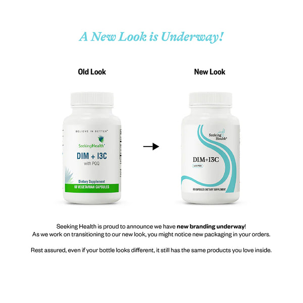 DIM + I3C with PQQ (60 capsules) - Seeking Health