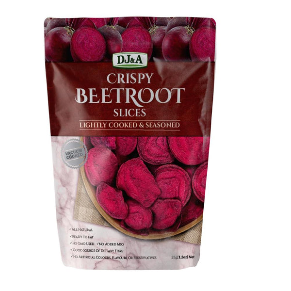 DJ & A Crispy Beetroot Slices 35g, DJ & A