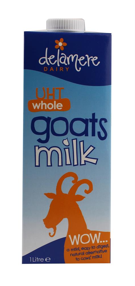 Delamere Dairy UHT Whole Goats Milk 1L, Delamere Dairy