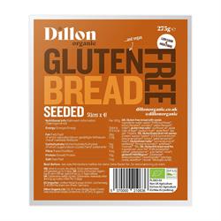 Dillon Organic Sliced Gluten Free Seeded Bread 275g, Dillon Organic