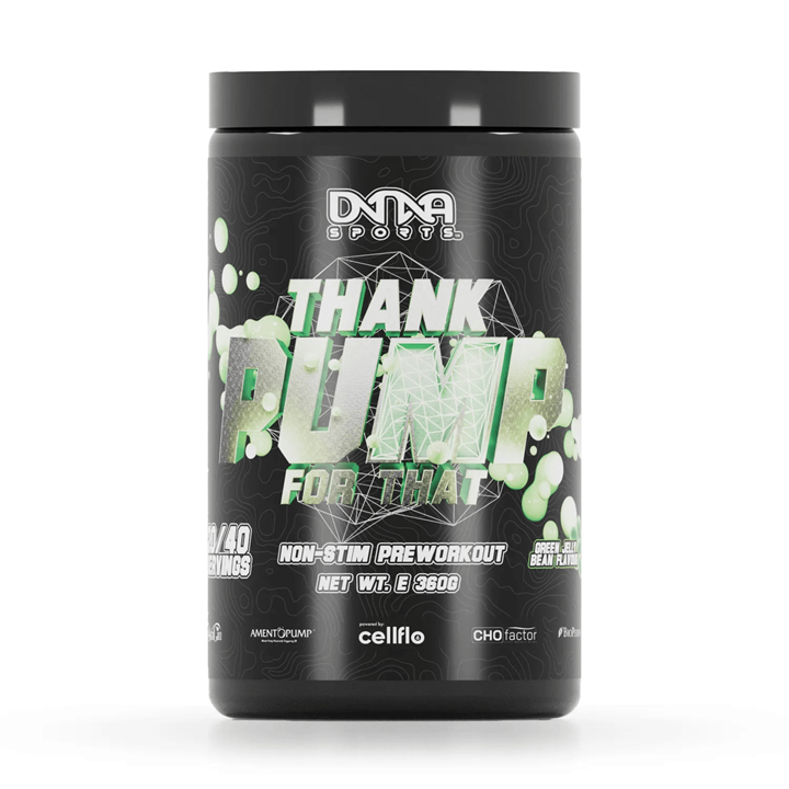 DNA Sports Thank Pump For That 360g Green Jelly Bean