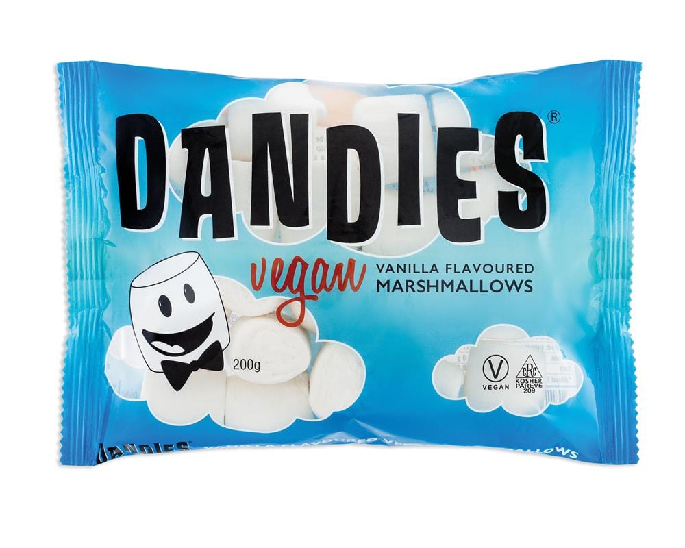 Dandies Vegan Vanilla Flavoured Marshmallows, Dandies