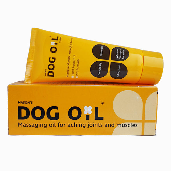 Dog Oil Massage Balm 100% natural - Tube Format - 75ml, Dog Oil