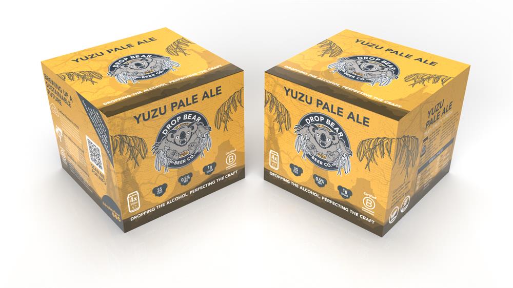 Yuzu Pale Ale 4 x 330ml, Drop Bear Beer