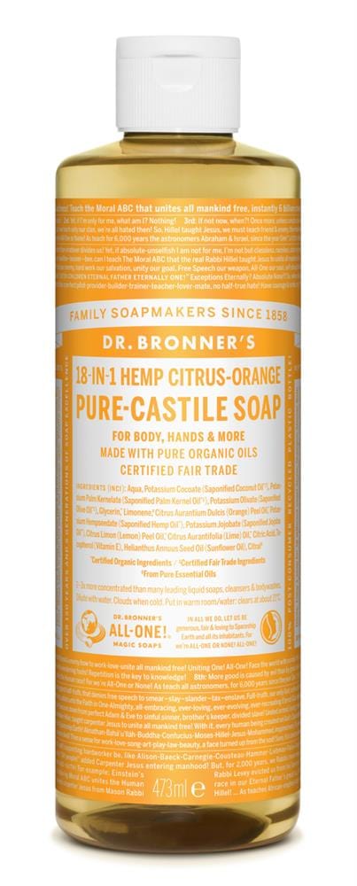 Citrus All-One Magic Soap 475ml, Dr Bronner