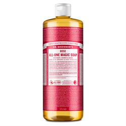 DR Bronners Organic  Rose All-One Magic Soap 945ml, Dr Bronner