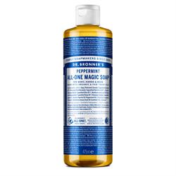 Organic Peppermint All-One Magic Soap 475ml, Dr Bronner