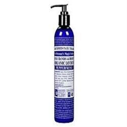 Org Peppermint Lotion 236ml, Dr Bronner