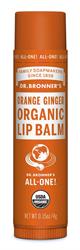 Lip Balm Orange Ginger 4g, Dr Bronner