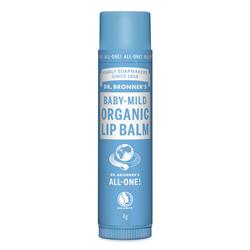 Organic Lip Balm Baby Mild 4g, Dr Bronner