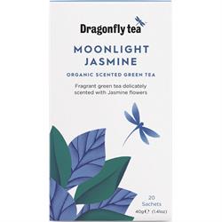 Dragonfly Organic Moonlight Jasmine Green Tea 20 bag, Dragonfly Tea