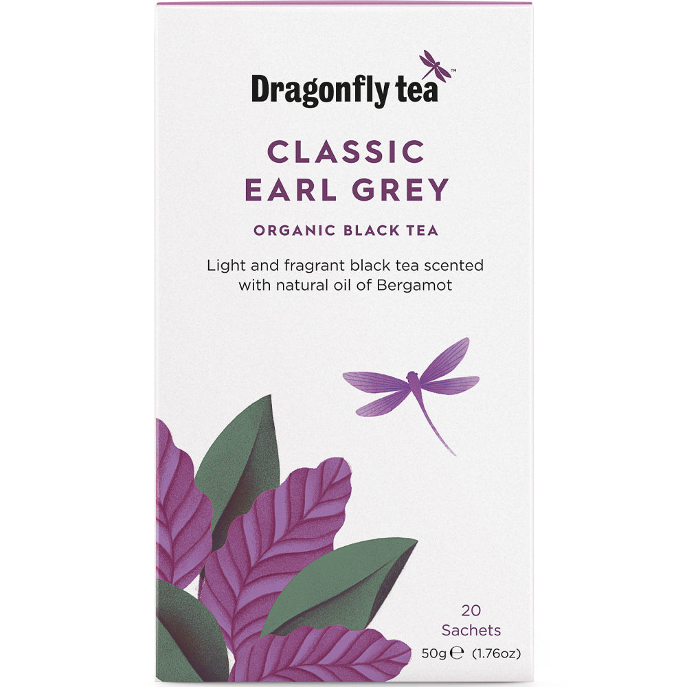 Dragonfly Organic Classic Earl Grey tea 20 bag, Dragonfly Tea