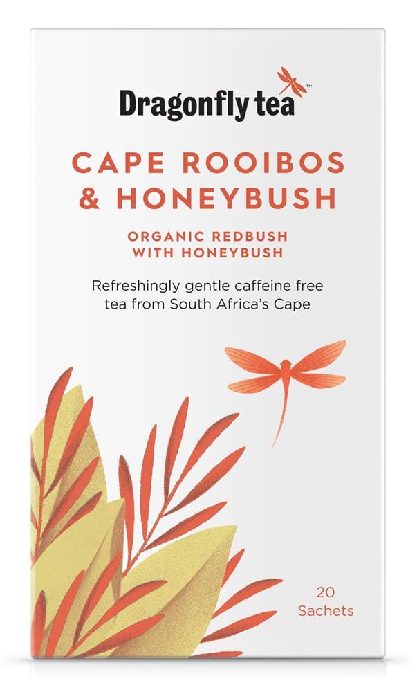 Dragonfly Organic Cape Rooibos & Honeybush 20 bag, Dragonfly Tea