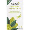 Digestive Lemon Pu'er Organic Fermented Tea 20 bag, Dragonfly Tea