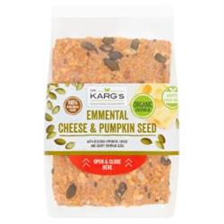 Organic Emmental Cheese & Pumpkin Seed Crispbread 200g, Dr Karg