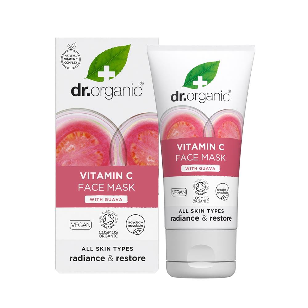 Vitamin C Face Mask with Guava 50ml, Dr Organic