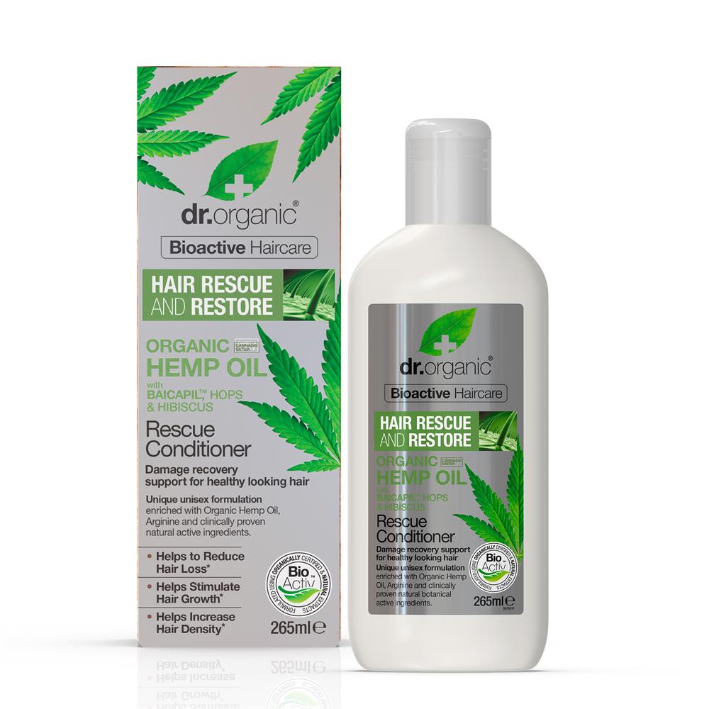 Hemp Rescue Conditioner 265ml, Dr Organic