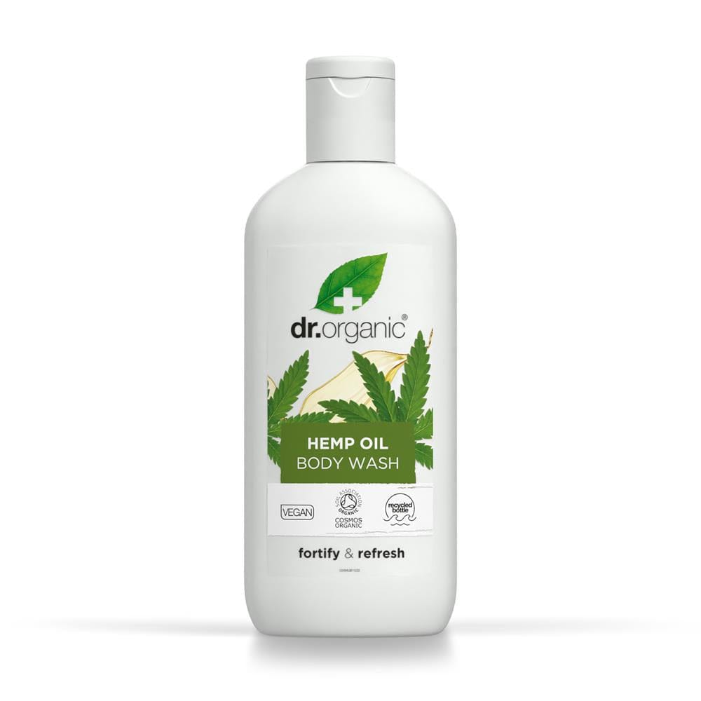 Hemp Oil Body Wash 250ml, Dr Organic