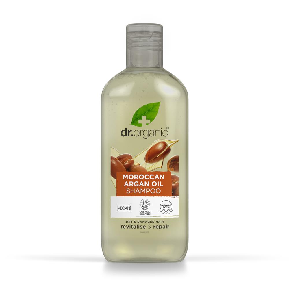 Argan Oil Shampoo 265ml, Dr Organic