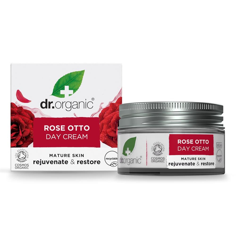 Rose Otto Day Cream 50ml, Dr Organic