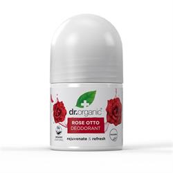 Rose Otto Deodorant 50ml, Dr Organic