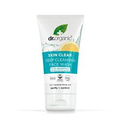 Skin Clear Face Wash 125ml, Dr Organic