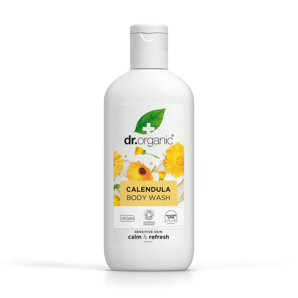 Calendula Body Wash 250ml, Dr Organic