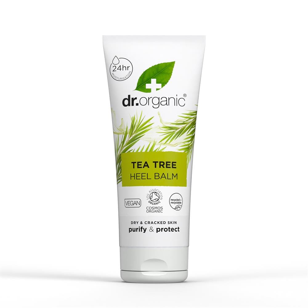 Tea Tree Heel Balm 100ml, Dr Organic