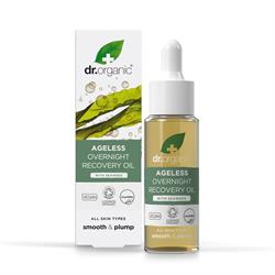 Ageless Overnight Recovery Oil 30ml, Dr Organic